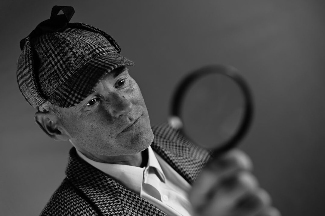detective investigating clues