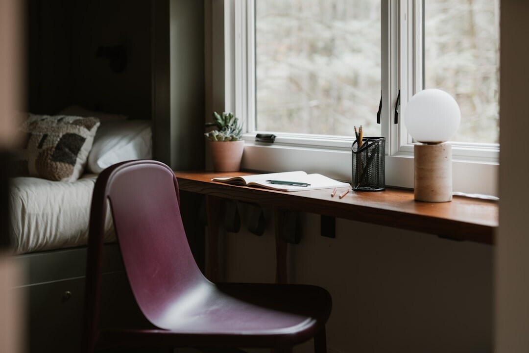 cozy writing corner